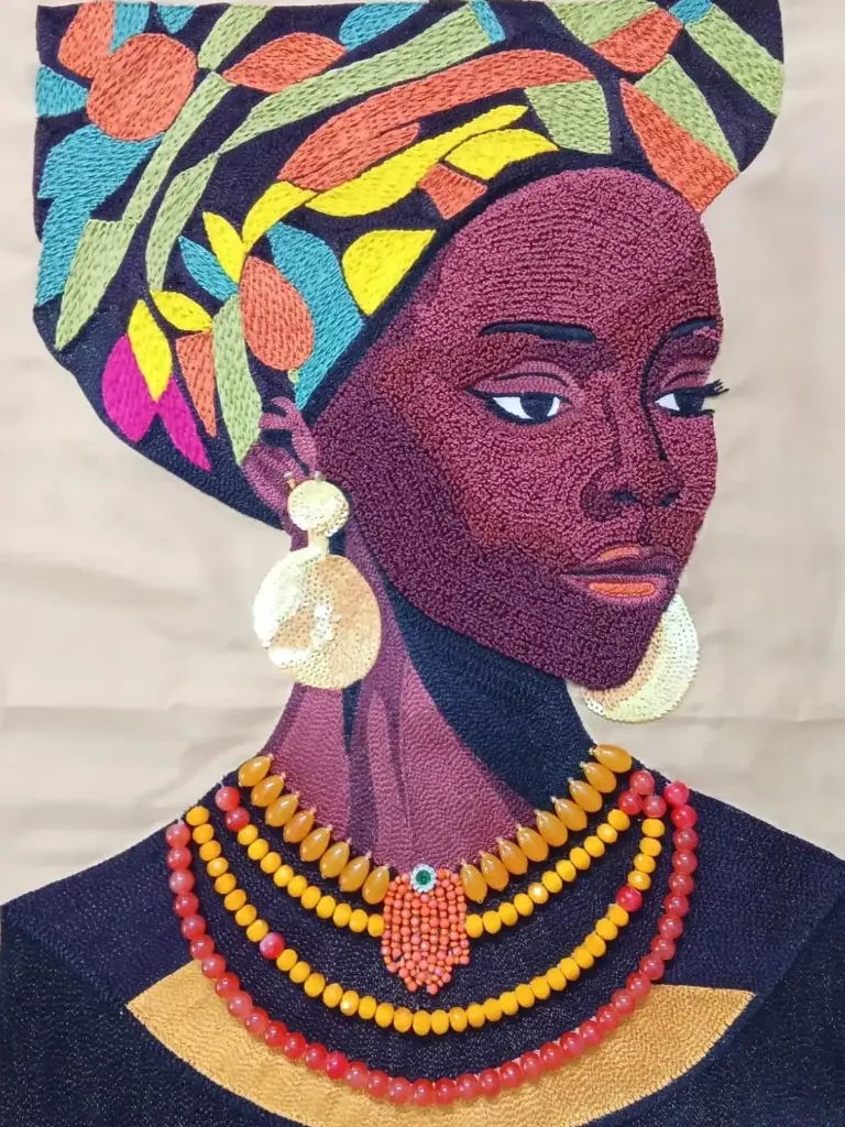 African Woman Art