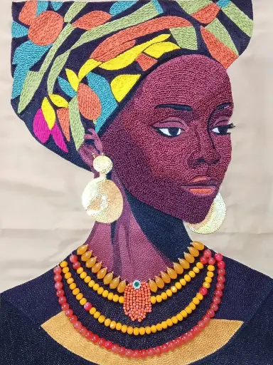African Woman Art